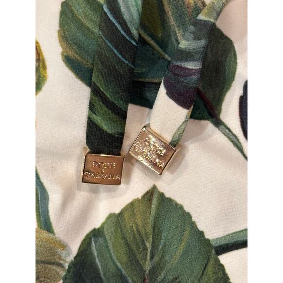 Dolce & Gabbana Swimwear Two Piece High Waist Bikini Set Floral Print - Picture 5 of 11